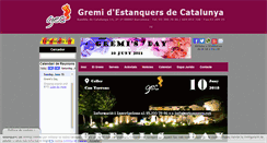 Desktop Screenshot of estanquers.cat